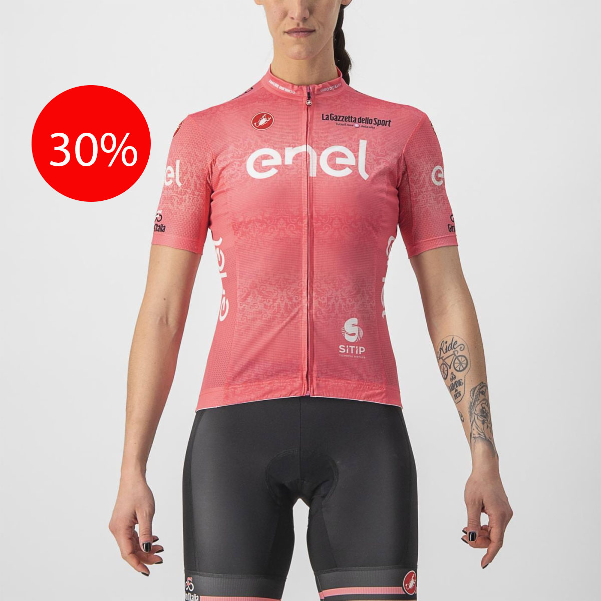 (bild för) CASTELLI GIRO 105 ROSA DAM
